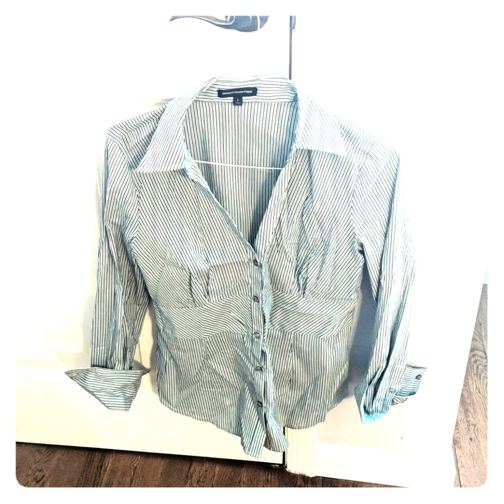Express design studio business button down